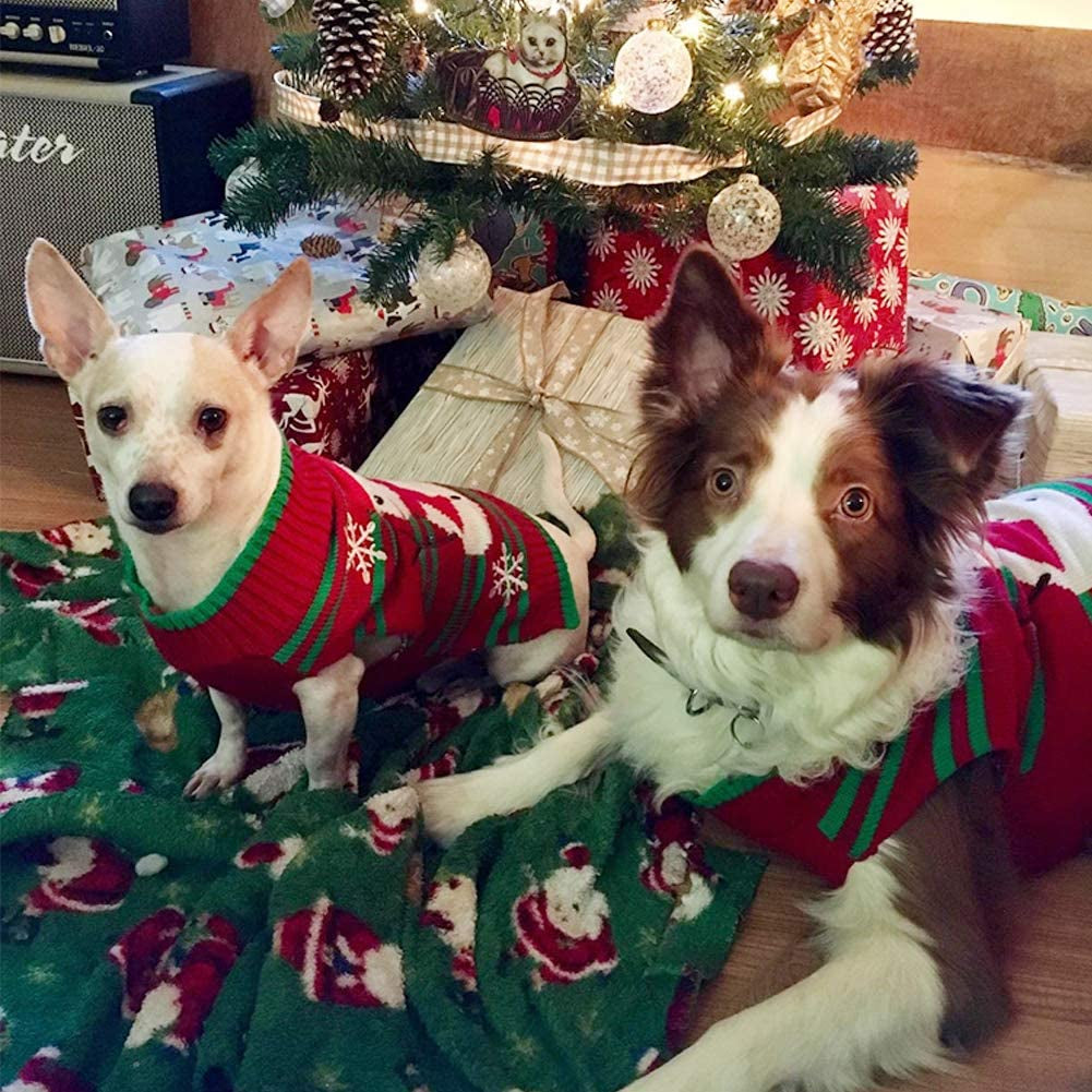 Cozy Snowman Holiday Sweater for Small Dogs and Cats - Perfect for Christmas and New Year Celebrations!