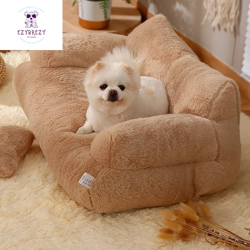 Cozy Plush Cat & Dog Bed House - Washable Winter Nest for Ultimate Comfort