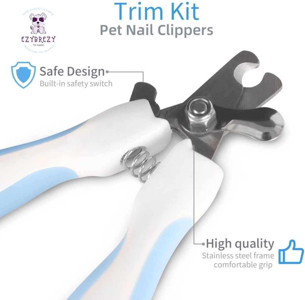 Ultimate Pet Grooming Hammock Harness with Nail Clippers & Comb - Effortless Nail Trimming for Large Dogs in Comfort